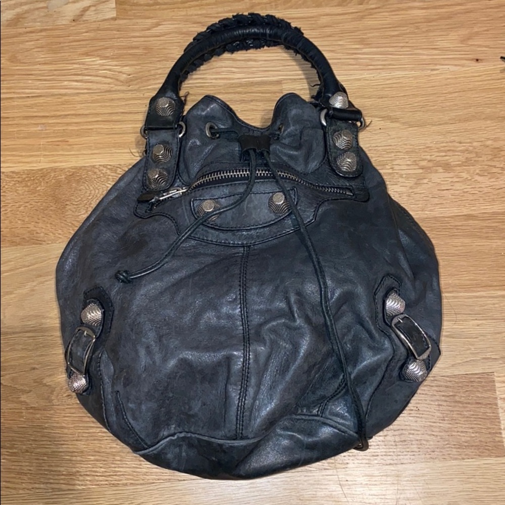 Balenciaga bucket bag